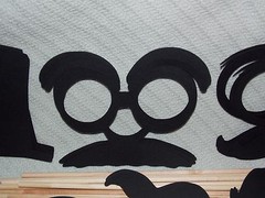 DIY Photo Booth Props of Various Mustache Funny Face Kit Party Special Occasion