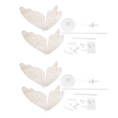 2PCS Butterfly Floor Lamp 110V Wedding Decor Aisle Light 25W LED Butterfly Lamp