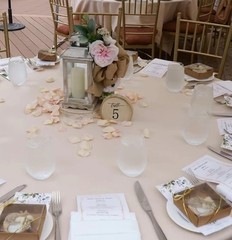 Rainbow Pana Wooden Wedding Table Numbers 1-20, Perfect for Centerpiece, Rece…