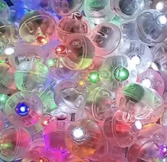 50pc Color Changing Blinking LED Pearl Light For Party Decor Christmas H-30