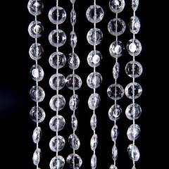99 Foot Wreath Diamond Chain Acrylic Crystal Bead Wedding Decoration