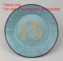 Wedding Table Number Vinyl Decals – Custom Stickers for Wine Bottles, Jars Glass