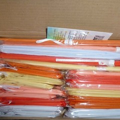 Voplop tissue Paper party Pom Poms 20 pcs – decorations – Orange white yellow