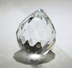 5pcs 15MM Crystal Lamp Ball Prisms Chandelier Wedding Decor Suncatcher Pendants