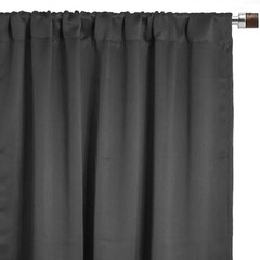 YCC Linens – Blackout Polyester Curtains with Rod Pockets 2 Panels