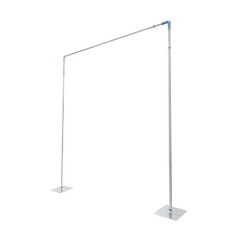 10ft x 10ft Backdrop Stand Pipe Kit Heavy Duty Wedding Back Adjustable Stand