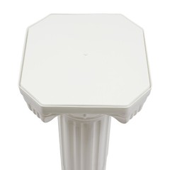 White Roman Pillar Columns Set of 4 European Style Event Decor Model 1607