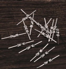 30pcs Clear Acrylic Crystal Beads Diamond Wedding Party Home Garland Chandelier