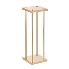 Uimoso Set of 4 Metal Cylindrical Flower Stands for Events, 31.5 inches