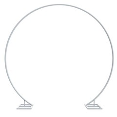Metal Round Balloon Arch Backdrop Stand for Party Wedding Baby Shower Heavy Duty