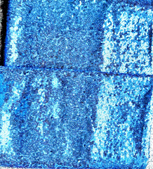 Baby Blue Sequin Backdrop 2 Panels 2FTx8FT Photo Backdrop Curtains Glitter