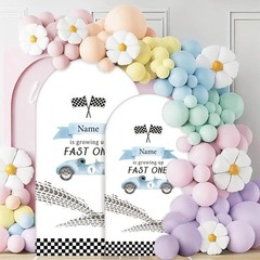 Customizable all-purpose arch stretch polyester backdrop for birthdays, weddings