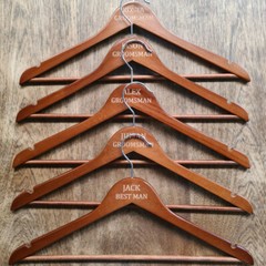 Personalised Wedding Bridal Party Hangers