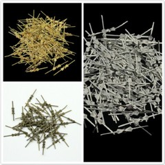 200pcs 33mm/45mm Golden/Silver/Bronze Bowtie Butterfly Beads Connectors Pins DIY