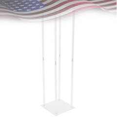 Acrylic Clear Flower Stand 39″ Tall Column Vase Centerpieces Wedding Decoration