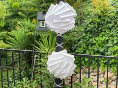 White Wedding Decorations Pull Bows – 8” Wide, 1 Count (Pack of 12),