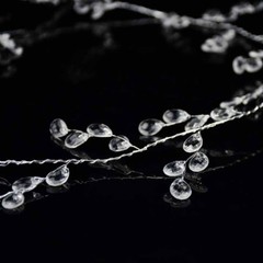1.5M Acrylic Crystal Beads Curtain Garland Branch String Party Wedding Decor
