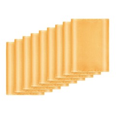 Uimoso 50PCS Gold Elastic Spandex Chair Bands for Events, Weddings, and Dining
