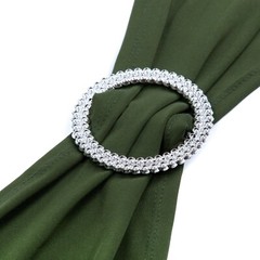 100 Spandex Stretch Chair Cover Sashes Bows Wedding Party(Olive Green)~FREE SHIP