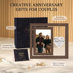 10 Year Anniversary Picture Frame Gifts for Him Her Couple Men Women Husband …