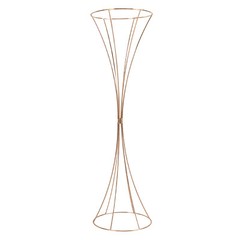 Set of 3 Modern Roadside Flower Stand Table Prop Flower Vessel Flower Stand Gold
