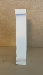 Distressed Wood Letter ‘D’ Decor Wedding Centerpiece White 5.25 in H x 4.5 in W