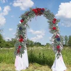 Wedding Garland Artificial Eucalyptus 9ft Floral Swag for Table Arch