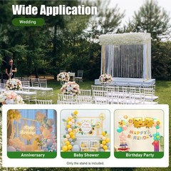 2×2m Flowers/Balloons Stand, Adjustable Wedding Stand, Iron Square Arch Stand