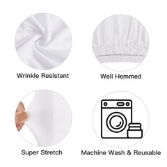 Socomi Cylinder Pedestal Stand Covers Spandex Flexible Display Box Stand Cove…