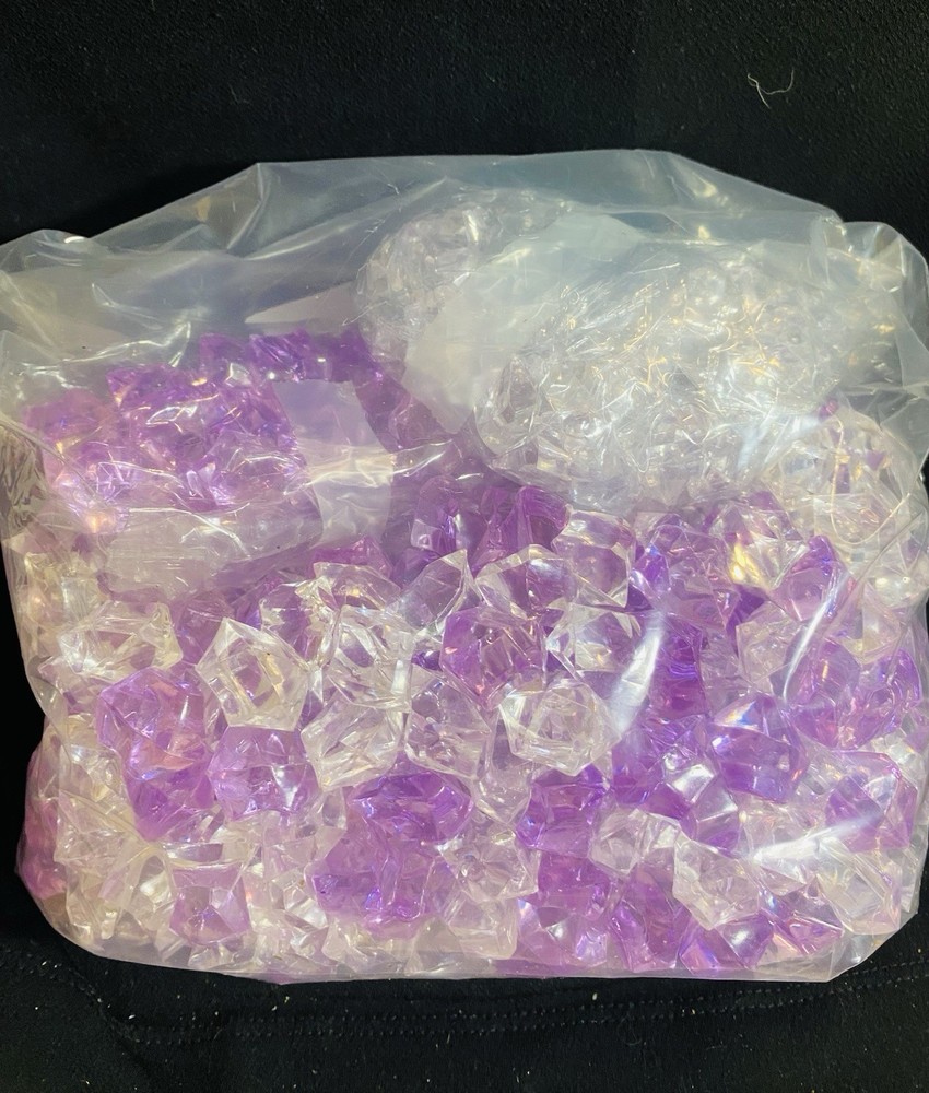 Natural Stones Plastic Crystal Gemstones Glass Ice Rock Pieces Vase Fillers New