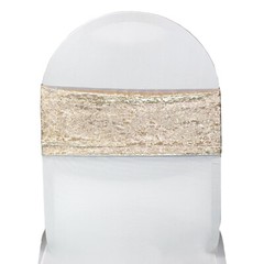 High Quality 4 Way Velvet Stretch Spandex Bands (Pack of 10), Chair Sashes