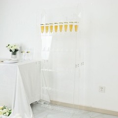 5 feet Clear 5-Tier Acrylic Wine Glass Rack Champagne Flute HOLDER STAND Party