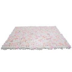20Pcs Artificial Silk Flower Hydrangea Wall Panel Banquet Wedding Party Decor US