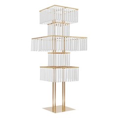 2PCS Wedding Flower Stand, 5 Tier Flower Display Stand, Modern Flower Vase Stand