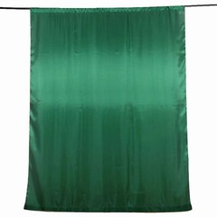 8×10 ft HUNTER GREEN Satin CURTAIN Wedding Photography Backdrop Panel Party