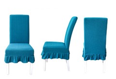 Chair Covers Dining Room Removable Seat Protector Cover Slipcover Wedding Decor