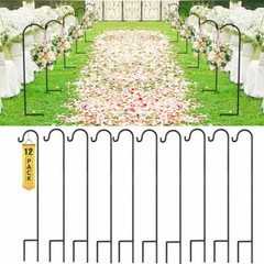 10ft Adjustable 4-Post Wedding Canopy Chuppah Drape Hardware Kit Shepherd Hooks
