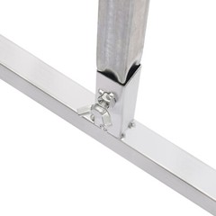 3Mx6M Stand Pipe Kit Curtain Pole Drape Frame Wedding Stage Party Backdrop Decor