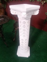 4-Count Large Roman Greek Pillars Columns Rubber Garden Wedding Liquidation Sale