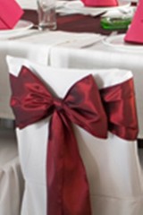 6″x108″ Wedding Dinner Party Banquet Satin Chair Cover Sash Bow – 6 Bows Per Lot
