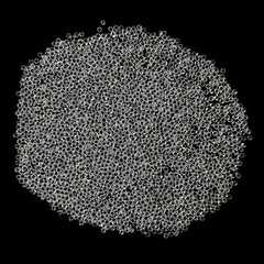2000pcs 4.5mm Crystal Diamond Table Confetti Wedding Bridal Party Decoration