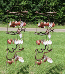 Beach Wedding Seashell Archway Mobiles 38″ ea. Sun And Moon – 2 of G-39