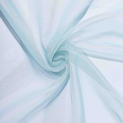 Dusty Blue Premium Curly Chiffon CHAIRS Covers Cap SASHES Bows Ties Sale