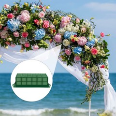 24 Packs Floral Foam Cage Rectangle Flower Cage Holders with Floral Foam Flow…