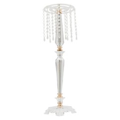 26in Acrylic Crystal Floral Vase Flower Stand Holders For Wedding Table