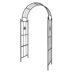 Outdoor Steel Garden Archway Trellis For Roses&Vine Climbing Plant Stand 89.5in