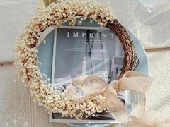 4000+ Dried Babys Breath Flowers Bulk – 17.2″ Ivory White Dried Flowers
