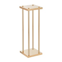Uimoso Set of 4 Metal Cylindrical Flower Stands for Events, 31.5 inches