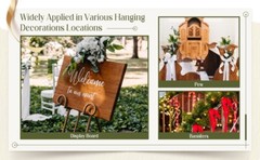 Wedding Church Pew Clips Bulk Heavy Duty Plastic Hooks Clear Chair 36 Pcs