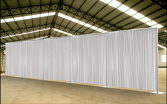 60ft Wide by 12ft Tall Pipe & Drape (Premier ,RED,BLACK ,WHITH Drape) HEAVY DUTY